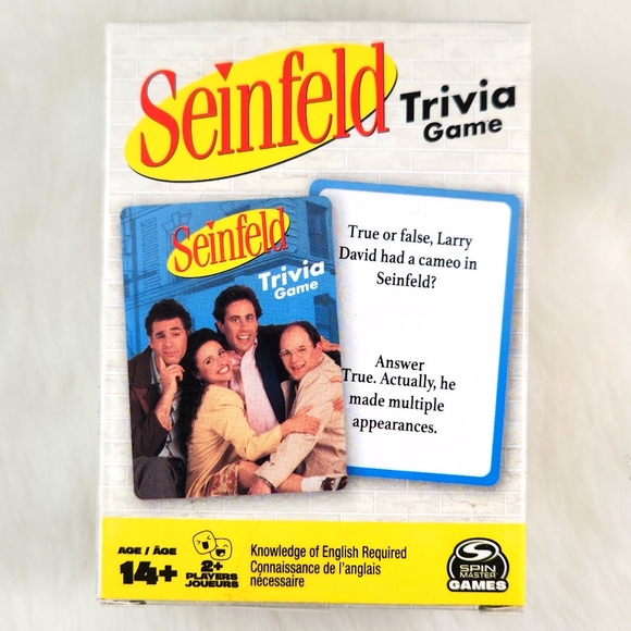 SEINFELD Trivia Card Game Factory Sealed 53 card pack - Picture 8 of 9